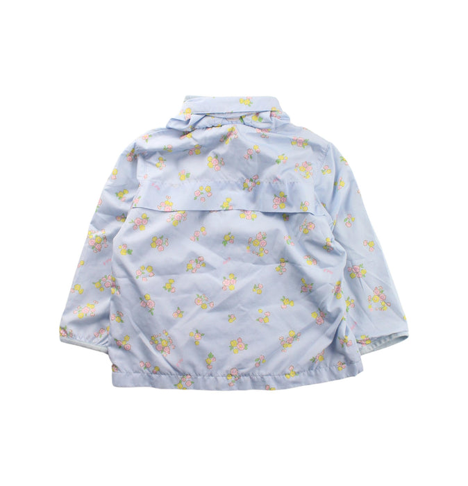 A Blue Lightweight Jackets from Miki House in size 18-24M for girl. (Back View)