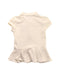 A White Short Sleeve Dresses from Polo Ralph Lauren in size 5T for girl. (Back View)