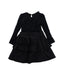 A Black Long Sleeve Dresses from Nicholas & Bears in size 2T for girl. (Back View)