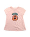 A Pink Short Sleeve T Shirts from Seed in size 4T for girl. (Front View)