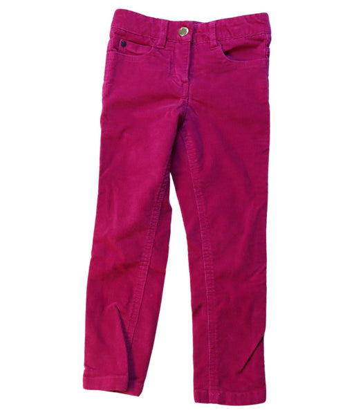 A Pink Casual Pants from Jacadi in size 3T for girl. (Front View)