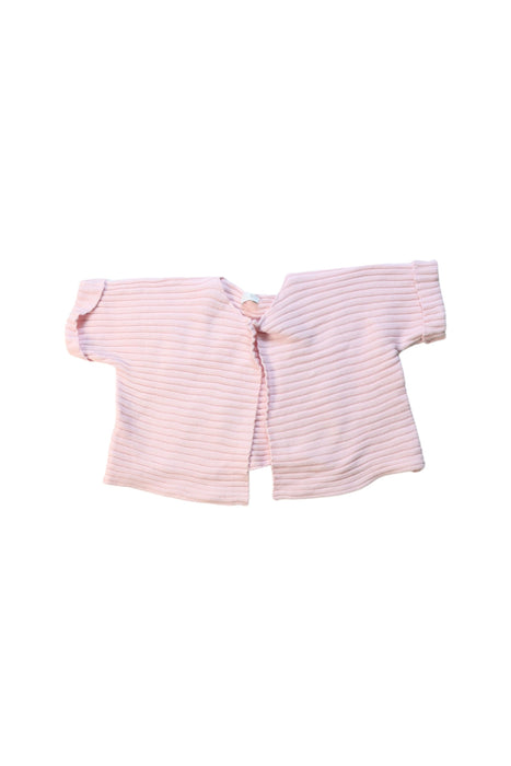 A Pink Cardigans from Il Gufo in size 4T for girl. (Front View)