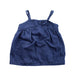 A Blue Sleeveless Dresses from DKNY in size 4T for girl. (Front View)