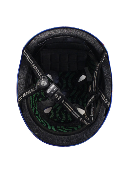 A Blue Bikes & Helmets from Nutcase in size O/S for boy. (Back View)