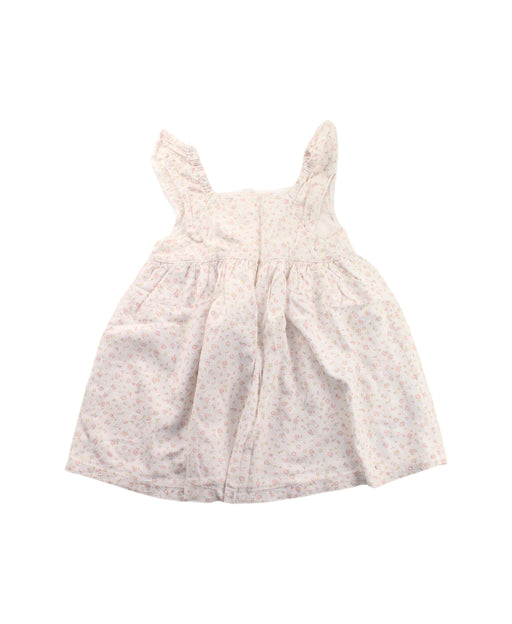 A White Sleeveless Dresses from The Little White Company in size 12-18M for girl. (Front View)