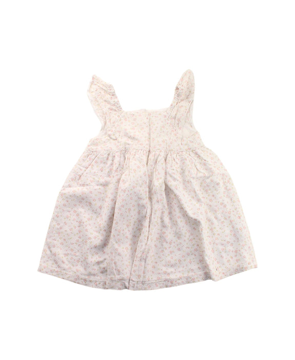 A White Sleeveless Dresses from The Little White Company in size 12-18M for girl. (Front View)