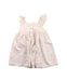 A White Sleeveless Dresses from The Little White Company in size 12-18M for girl. (Back View)