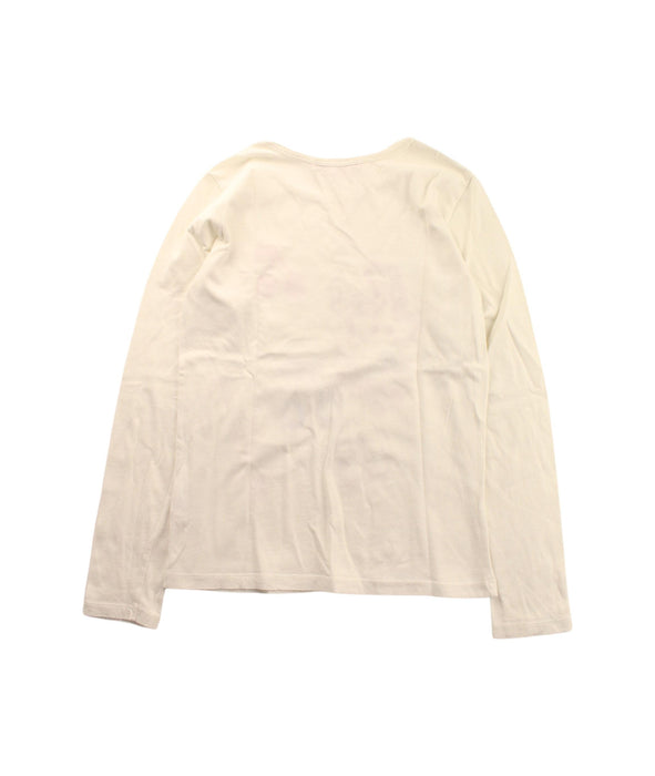 A White Long Sleeve T Shirts from Bonpoint in size 10Y for girl. (Back View)