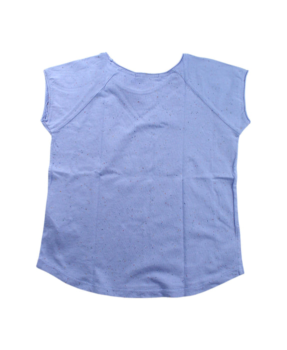A Blue Short Sleeve T Shirts from Bonpoint in size 8Y for girl. (Back View)