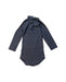 A Grey Long Sleeve Bodysuits from Petit Bateau in size 12-18M for neutral. (Back View)
