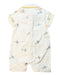A Multicolour Short Sleeve Rompers from Nicholas & Bears in size 3-6M for boy. (Back View)