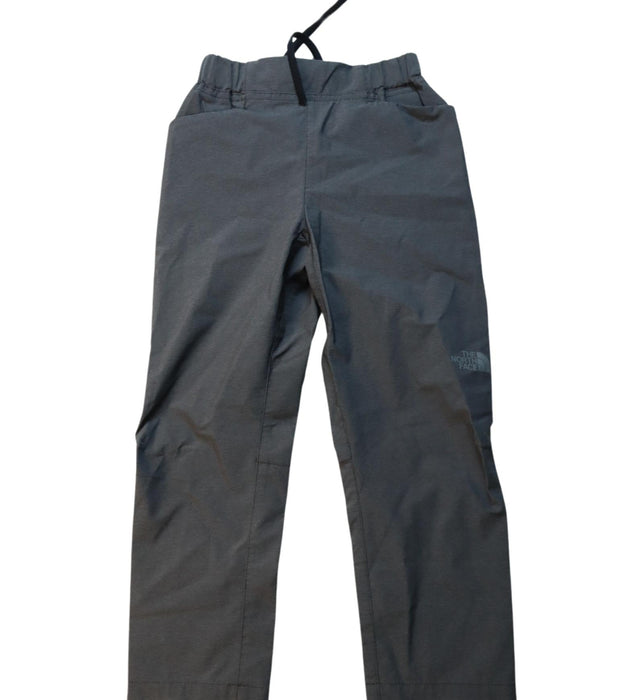 A Grey Casual Pants from The North Face in size 5T for boy. (Front View)