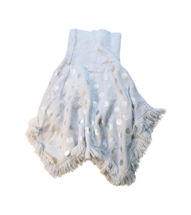 A White Capes & Ponchos from Seed in size 12Y for girl. (Back View)