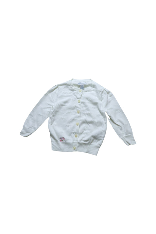 A White Cardigans from Ralph Lauren in size 6-12M for girl. (Front View)