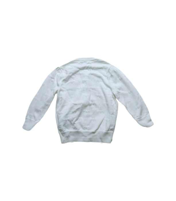 A White Cardigans from Ralph Lauren in size 6-12M for girl. (Back View)