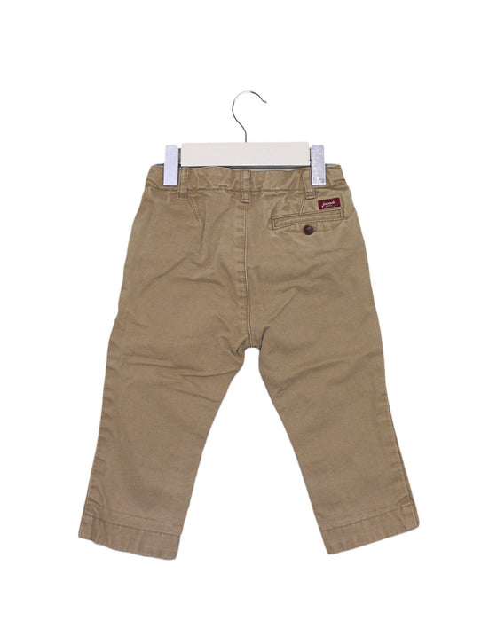 A Beige Casual Pants from Jacadi in size 12-18M for boy. (Back View)