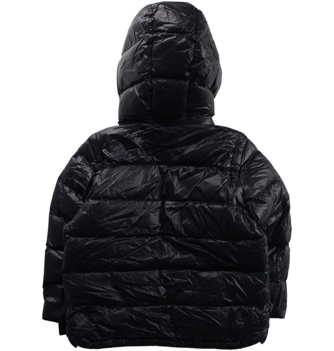 A Black Puffer/Quilted Jackets from Nicholas & Bears in size 6T for boy. (Back View)