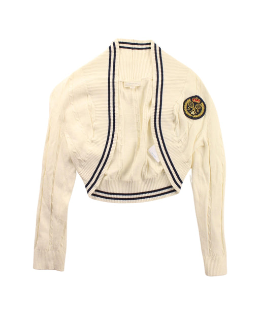 A Ivory Cardigans from Nicholas & Bears in size 8Y for girl. (Front View)