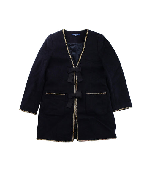 A Blue Coats from Nicholas & Bears in size 8Y for girl. (Front View)