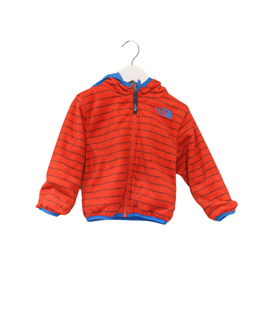 A Blue Lightweight Jackets from The North Face in size 12-18M for boy. (Front View)