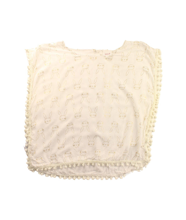 A White Cover Ups from Seed in size O/S for girl. (Front View)