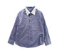 A Blue Long Sleeve Shirts from Nicholas & Bears in size 6T for boy. (Front View)