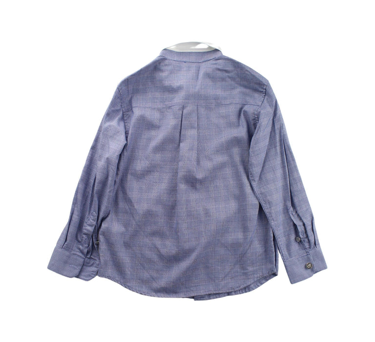 A Blue Long Sleeve Shirts from Nicholas & Bears in size 6T for boy. (Back View)