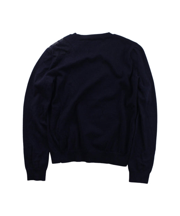 A Blue Knit Sweaters from Nicholas & Bears in size 10Y for girl. (Back View)