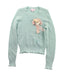A Green Knit Sweaters from Nicholas & Bears in size 8Y for girl. (Front View)