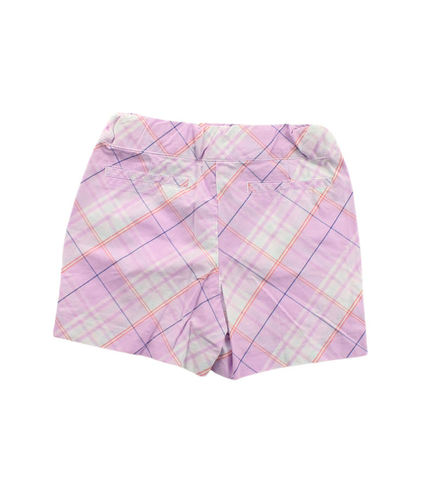 A Pink Shorts from Janie & Jack in size 6T for girl. (Back View)