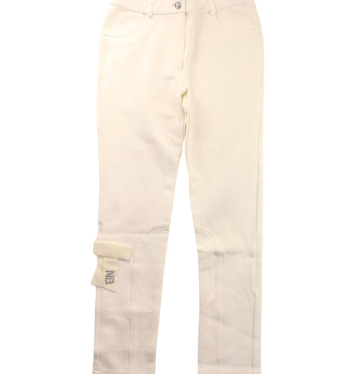 A White Casual Pants from Nicholas & Bears in size 8Y for girl. (Front View)