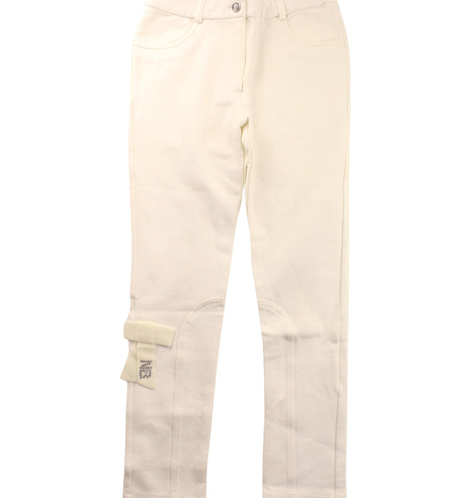 A White Casual Pants from Nicholas & Bears in size 8Y for girl. (Front View)