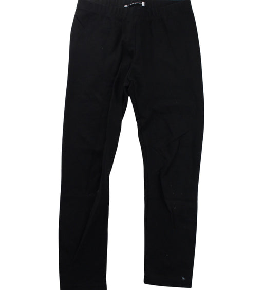 A Black Leggings from I Pinco Pallino in size 8Y for girl. (Front View)