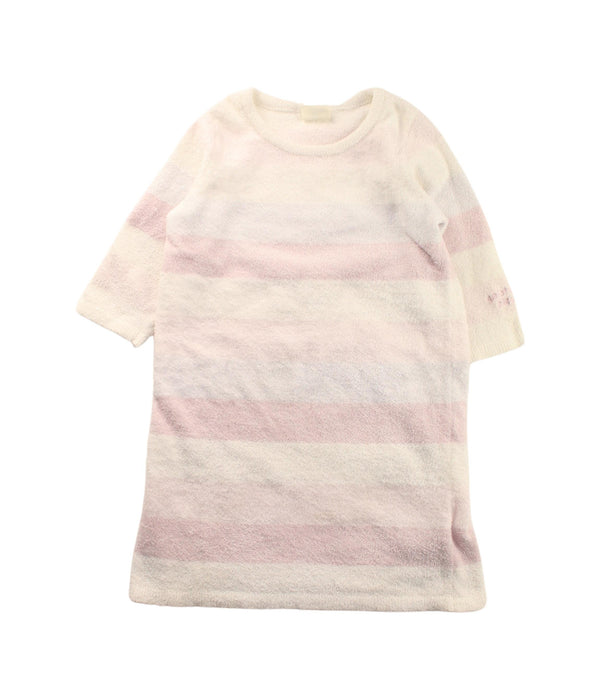A Pink Sweater Dresses from Gelato Pique in size 4T for girl. (Front View)