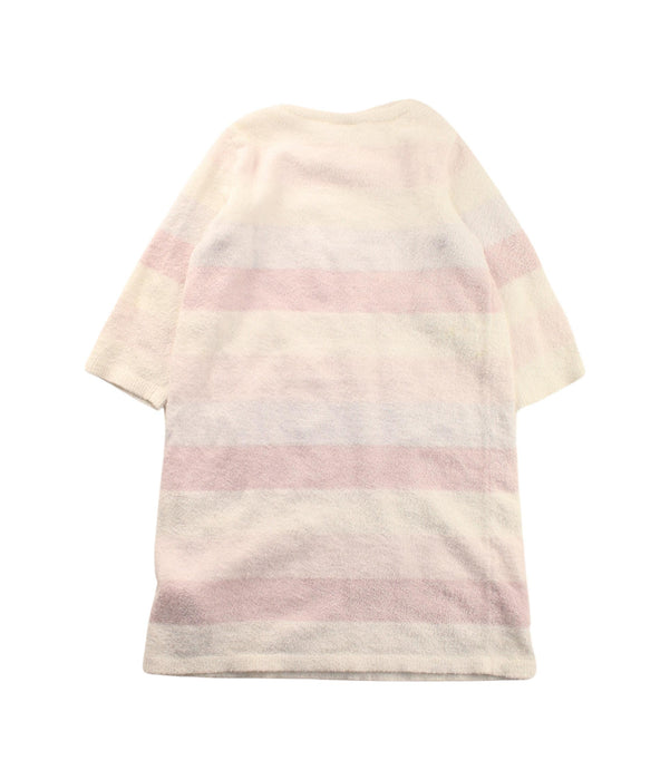 A Pink Sweater Dresses from Gelato Pique in size 4T for girl. (Back View)