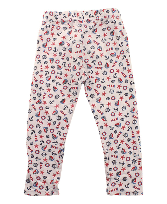 A White Leggings from Mayoral in size 3T for girl. (Back View)