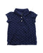 A Blue Short Sleeve Polos from Tommy Hilfiger in size 3T for girl. (Front View)