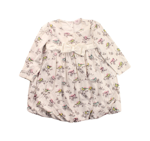 A White Long Sleeve Dresses from Baker by Ted Baker in size 18-24M for girl. (Front View)