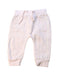 A Pink Sweatpants from Seed in size 3-6M for girl. (Front View)