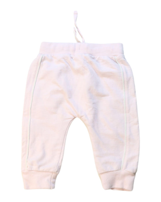 A Pink Sweatpants from Seed in size 3-6M for girl. (Back View)