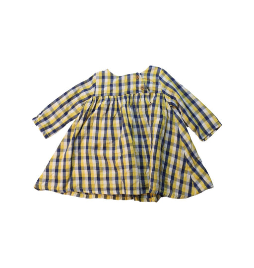 A Multicolour Long Sleeve Dresses from Bouchara in size 3-6M for girl. (Front View)
