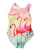 A Multicolour Swimsuits from Seed in size 12-18M for girl. (Front View)