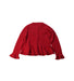 A Red Cardigans from Mayoral in size 2T for girl. (Back View)
