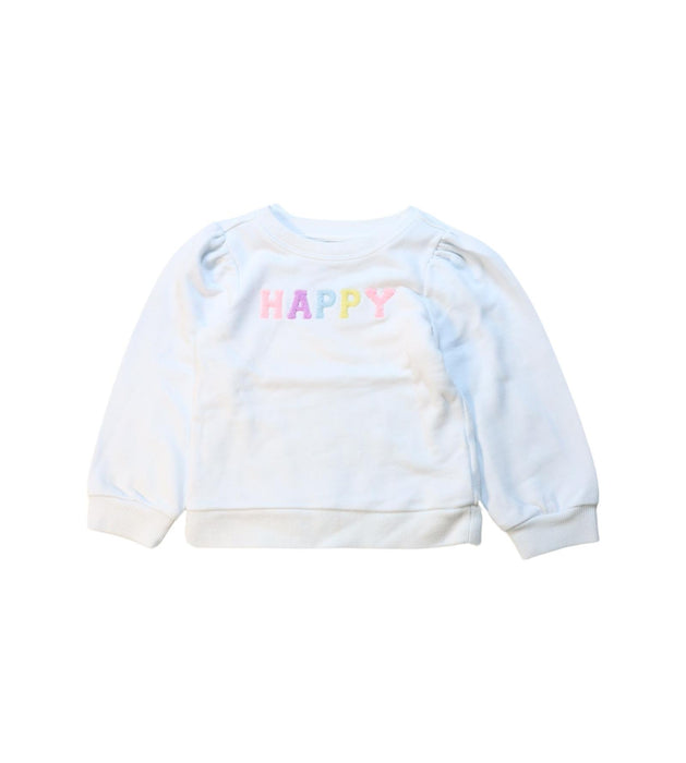 A Multicolour Crewneck Sweatshirts from Janie & Jack in size 2T for girl. (Front View)