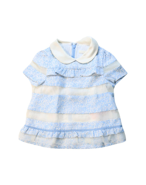 A White Short Sleeve Dresses from Nicholas & Bears in size 3T for girl. (Front View)