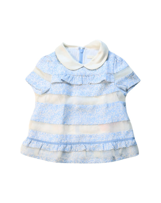 A White Short Sleeve Dresses from Nicholas & Bears in size 3T for girl. (Front View)