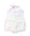 A Pink Sleeveless Rompers from Janie & Jack in size 2T for girl. (Back View)