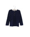 A Navy Long Sleeve Tops from Purebaby in size 3T for girl. (Front View)