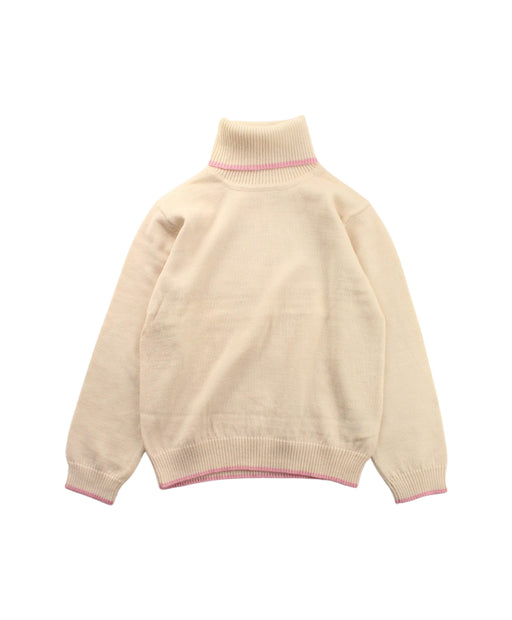 A Ivory Knit Sweaters from Nicholas & Bears in size 4T for girl. (Front View)