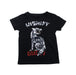 A Black Short Sleeve T Shirts from Gucci in size 6T for boy. (Front View)